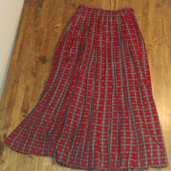 Marisa Christina Dresses & Skirts - Vintage Marisa Christina Classics Red Plaid Tartan Maxi Skirt Christmas S